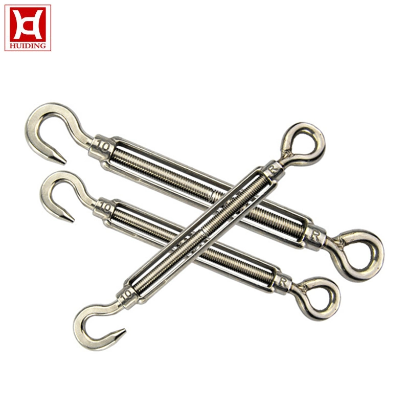 Adjust Chain Rigging Hook & Eye Turnbuckle with Stainless Steel