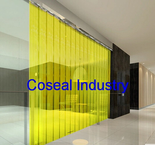 PVC Door PVC Strip Door Transparent Flexible Anti-Instatic Plastic Strip Curtain