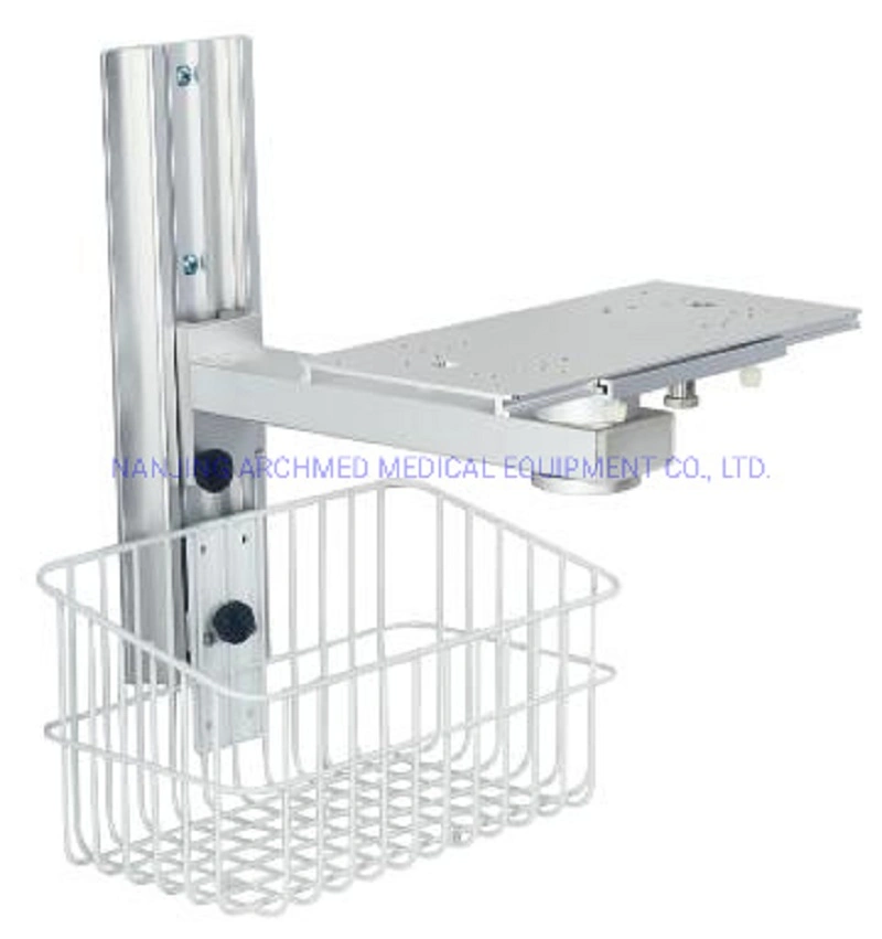 Medical Equipment Aluminum Alloy Patient Monitor Wall Support Surgery