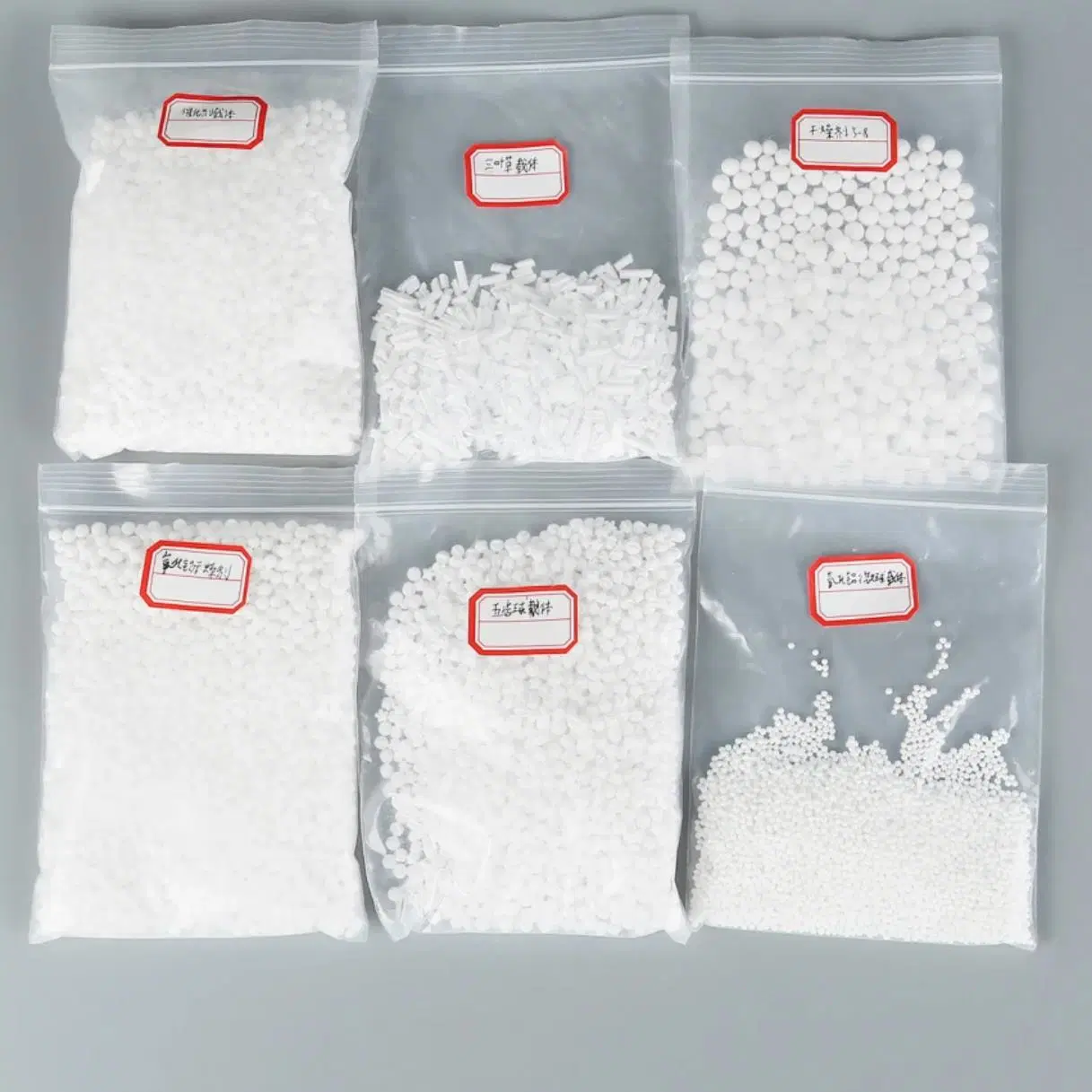 Gamma Form Activated Alumina Ceramic Bar Strip Al2O3 Cylinder Catalyst Carrier