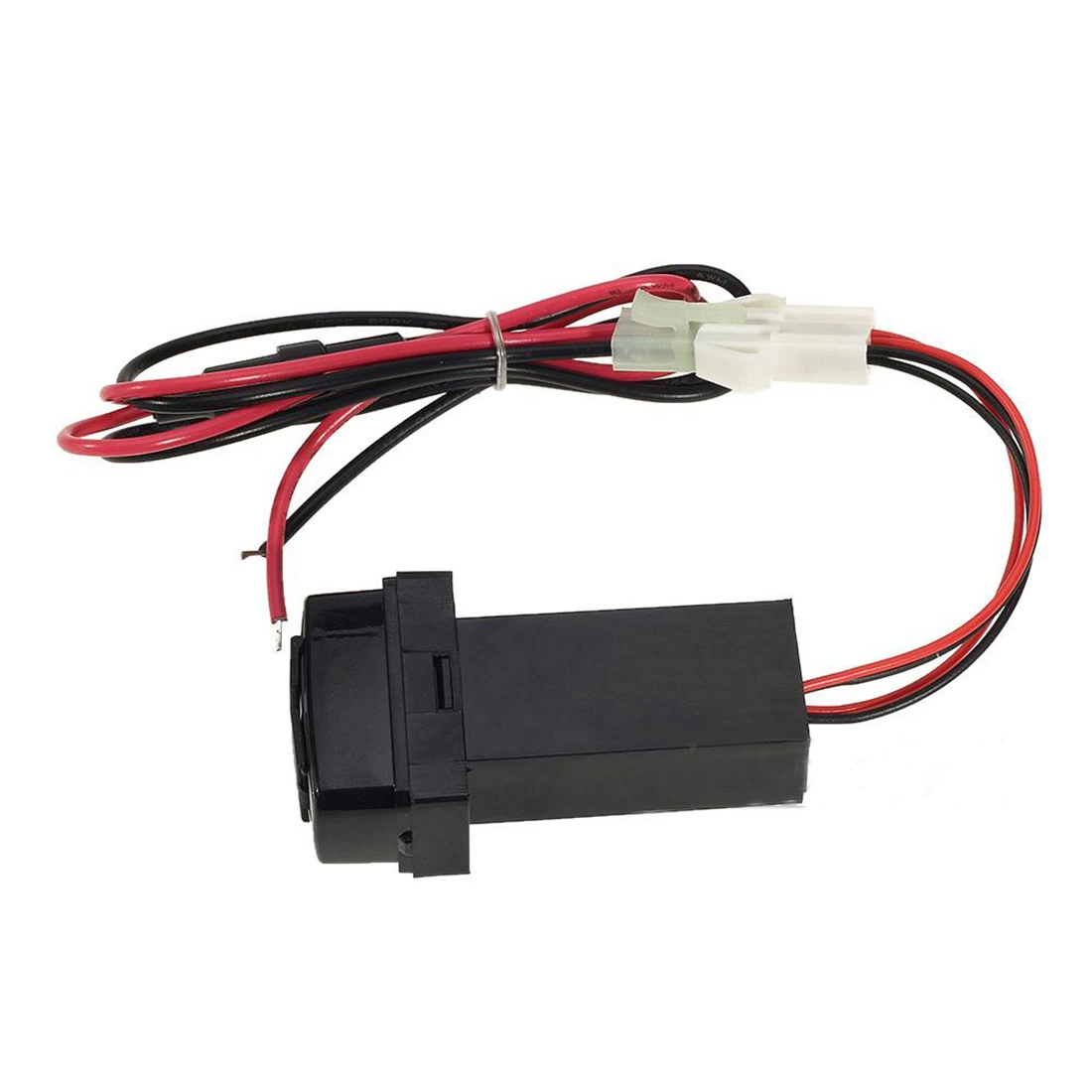 Doble USB puerto doble zócalo de adaptador 5V 4.2A alimentación Cargador de coche en Mitsubishi Grandis Eclipse Galant Lancer Pajero Endeavour