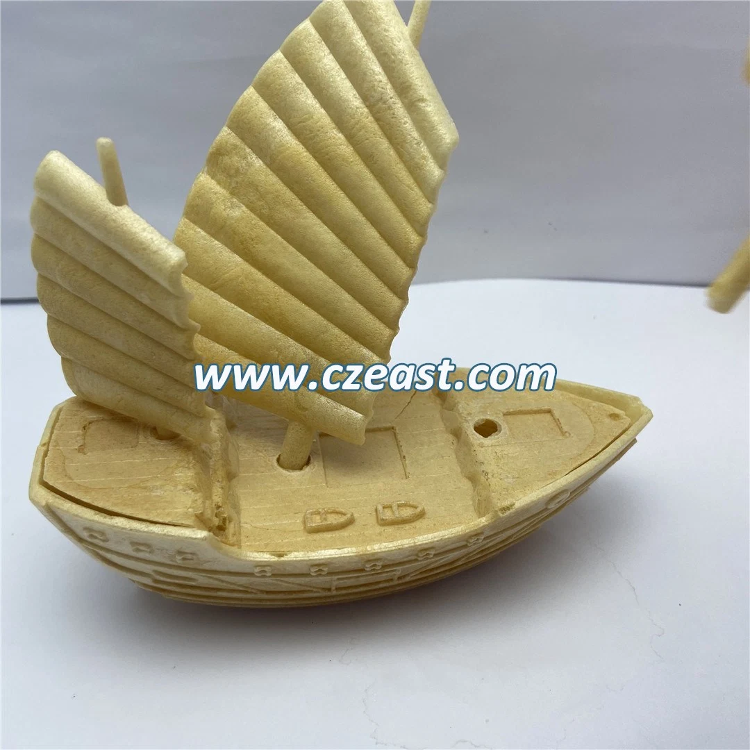 Edible Irregular Shaped Wafer Ice Cream Cone Ship Shaped Container