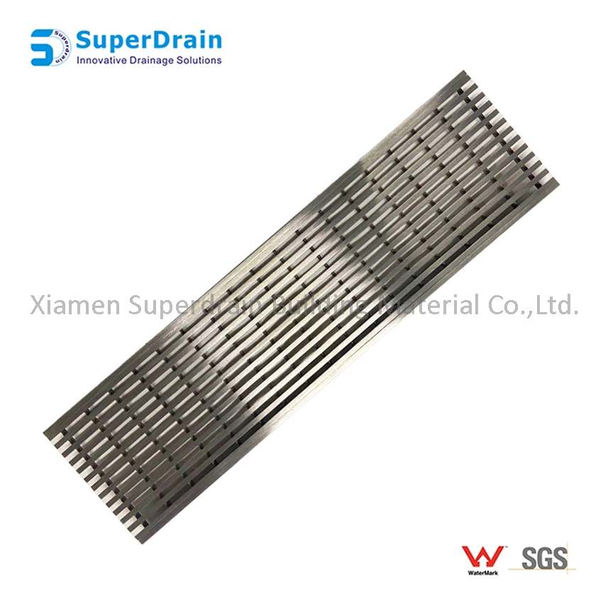 Road Metal Long Floor Drain Drainage Heelguard Wedge Wire Trough Cover