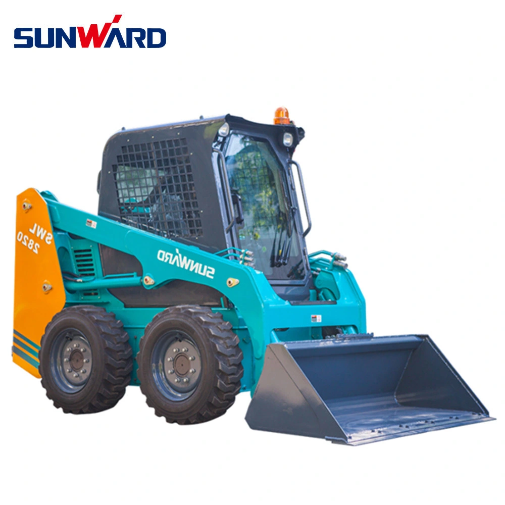 Sunward Swl3210 المصنع السعر صغير الحجم ميني زحافات تحميل المعدات