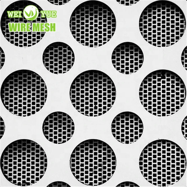 201 304 316 316L Stainless Steel Perforated Sheet Metal for Construction Decorative Materials