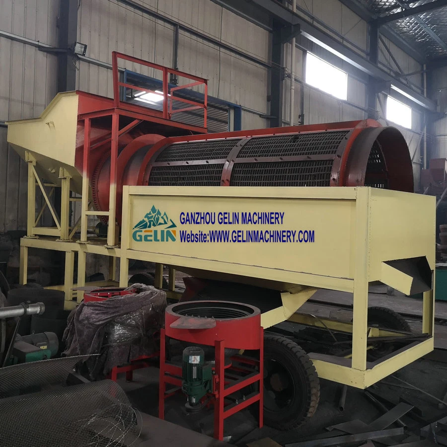 Alluvial River Sand Mine Gravity Separator Wash Mining Portable Washing Processing Machine for Mineral Gold Ore Diamond Tin Zircon Iron Coltan Chrome Manganese