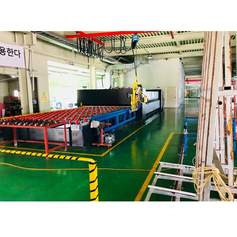 PVB EVA Laminated Glass Laminating Production Line Machine with Autoclave