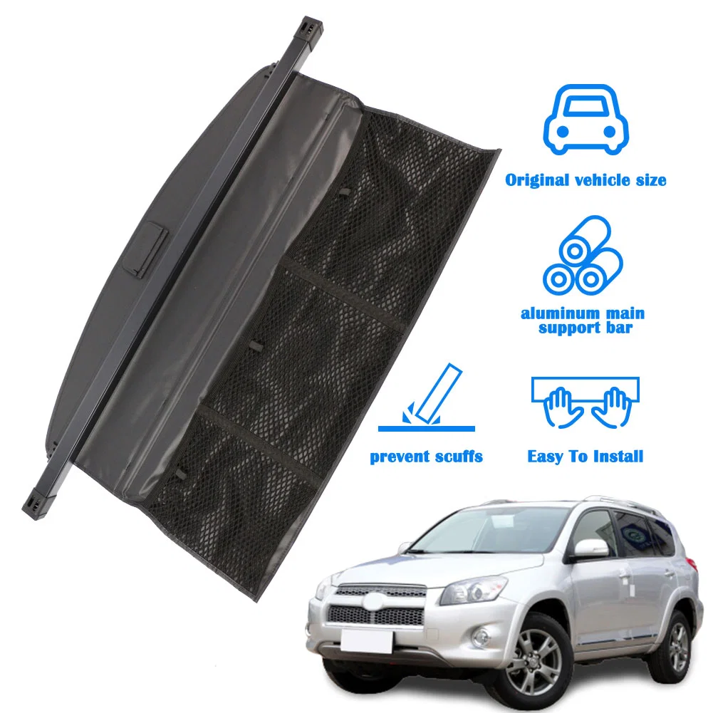 Japanese Car Spare Parts Parcel Shelf Retractable Cargo Cover for Toyota Vanguard 2008-2009