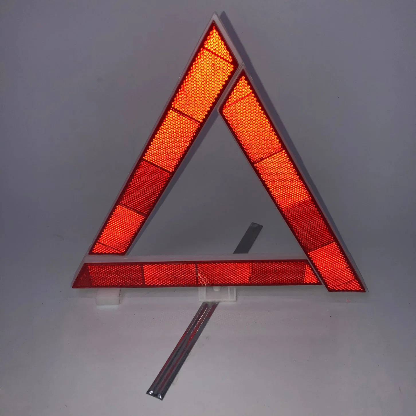 Famous Brand ABS Windproof Flashing CE Temporary Parking Warning Triangle