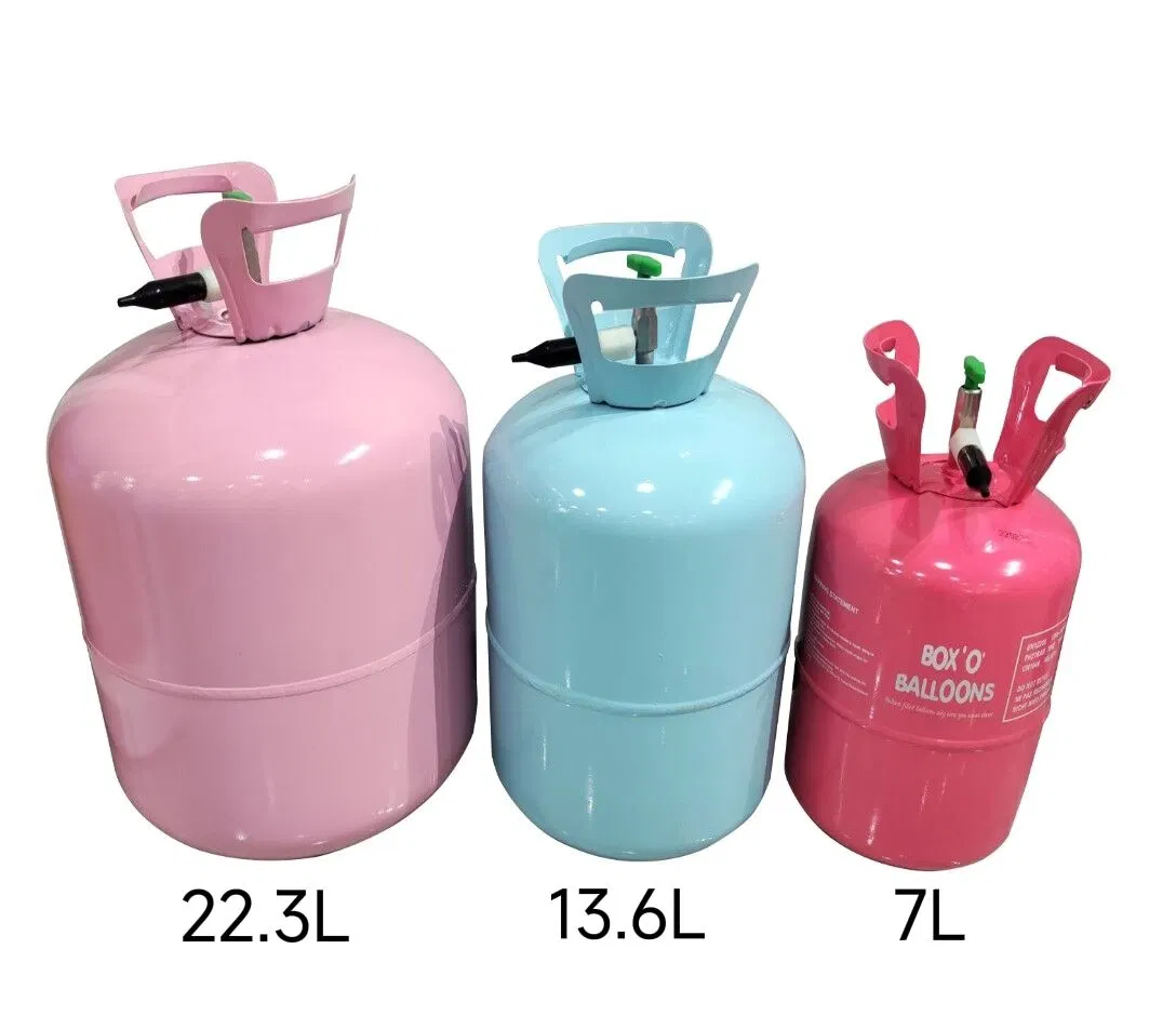 Ec-13 Ec-22 Disposable Helium Gas Tank 13.6L Balloon Helium Gas Cylinder for Party Decoration