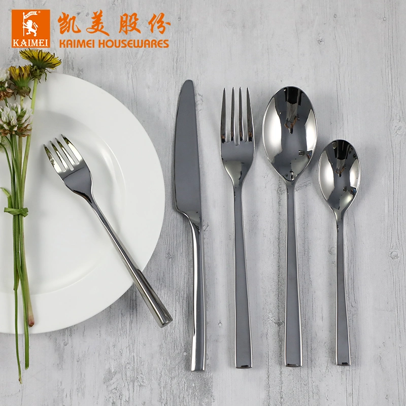Wholesale High End 16PCS 18/ (304) Stainless Steel Fork Spoon Cutlery Set