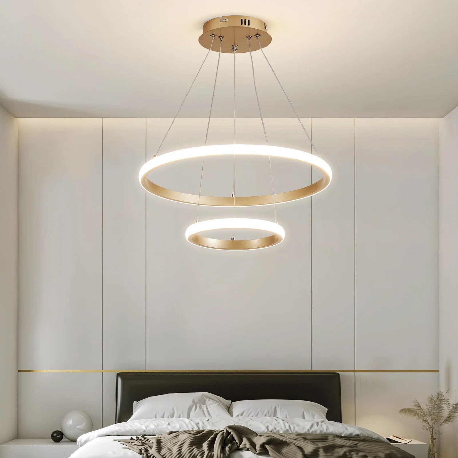 Luz de la luz de LED lámpara de techo modernas de diseño simple para Apartamento Salón