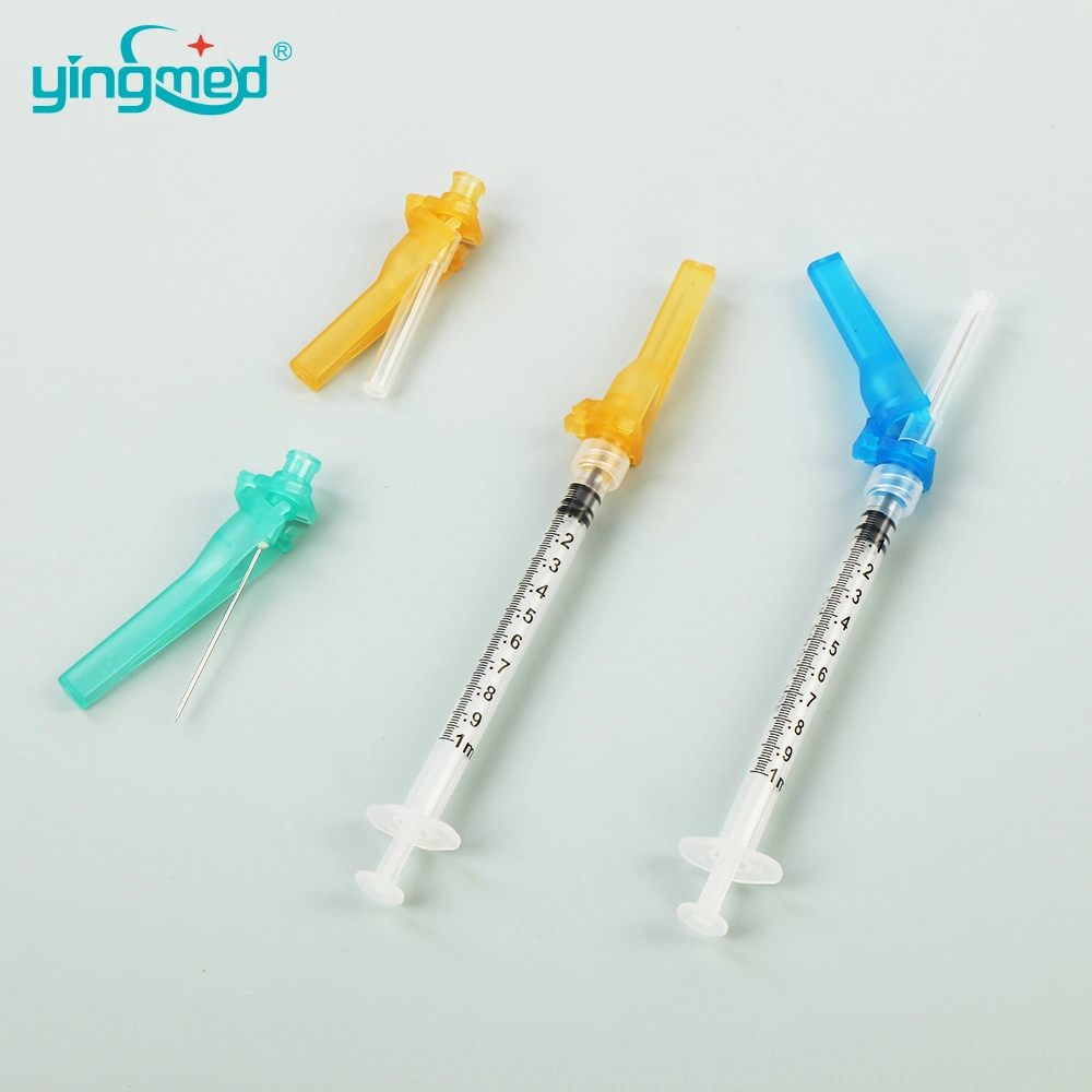 1ml 3 Ml 5ml 10ml 20ml 60ml Disposable Plastic Luer Lock Syringes with Needle