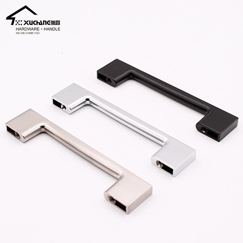 Zinc Alloy 160mm Bedroom Drawer Handle Factory 320mm Cp Black Wardrobe Handle Cheap Promotional Simple Cabinet Handle