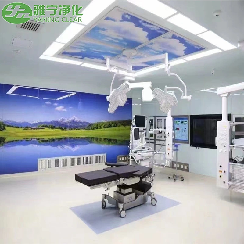 Yaning Class I Modulares Operating Theatre Design Produktion Schnelle Installation Wandpaneel