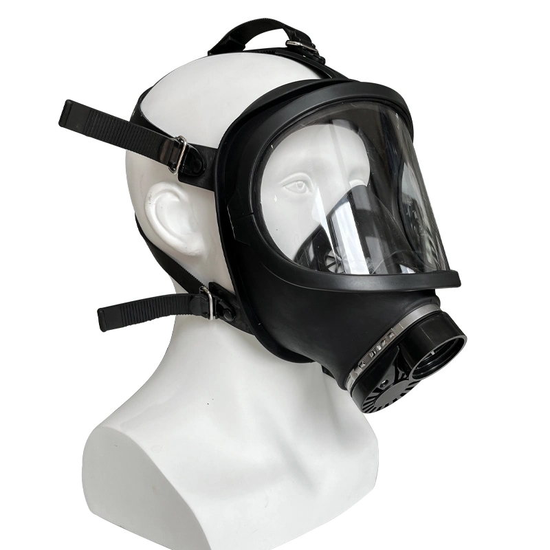 El filtrado de veneno Hot-Selling único filtro Máscara de gas para la operación de seguridad avanzada