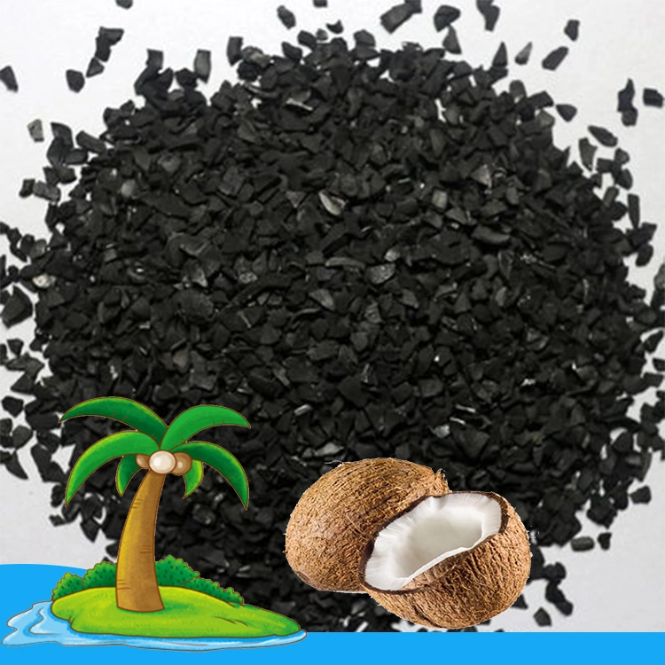 Buen Precio tratamiento de agua de coco fumar filtro de aire granulado activado Carbono