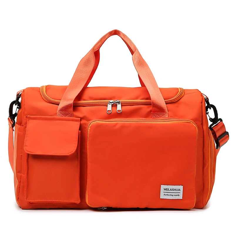 Portátil de colores de moda Ocio Viajes Deportes Duffle Bolsa Oxford