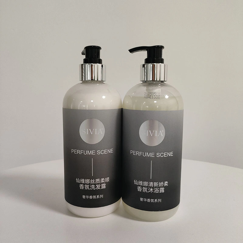 5 Star Customized Bottles Tube Hair Shampoo and Conditioner Hotel Amenities Shower Gel Bath Gel