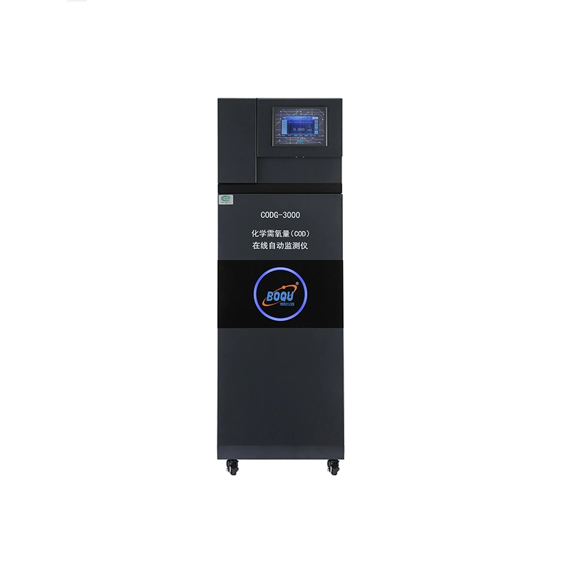 Bqou Codg-3000 Cod Online de calibración del analizador Demanda Química de Oxígeno Analizador en línea
