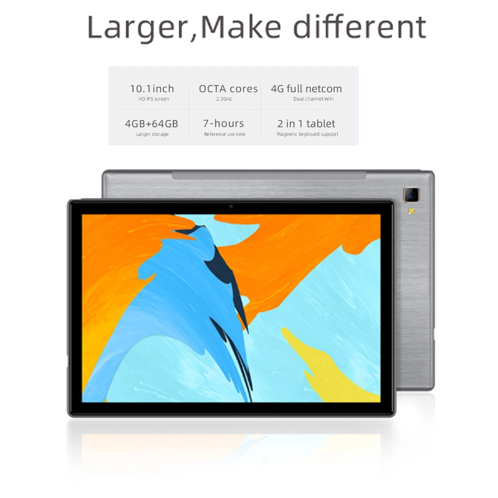 10.1inch 1280 X 800 IPS Tablets CPU Sc9863A RAM 2GB ROM 16GB (eMMC) WiFi Bluetooth 2g/3G/4G LTE Android 11 Tablet PC