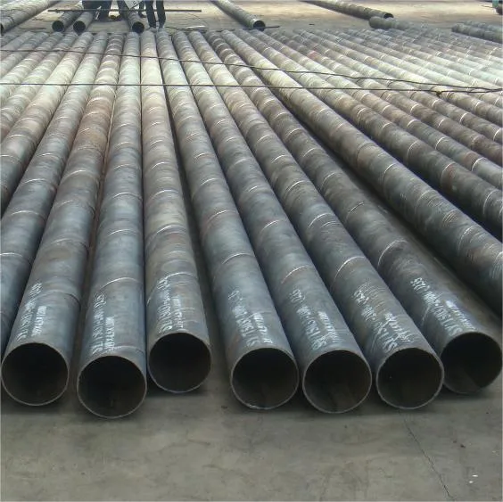 Large Diameter Sch40 Sch80 ASTM A106 Gr. B S355jr Third Party Inspection 3PE Coating SSAW Steel Pipes