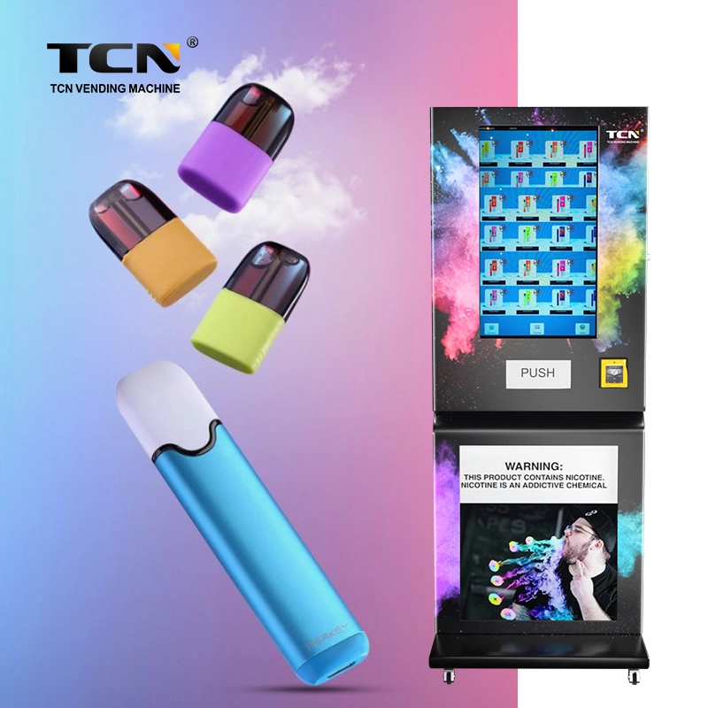 Tcn Wholesale/Supplier Small Vending vape Vape Vending Machines with Age Recognition