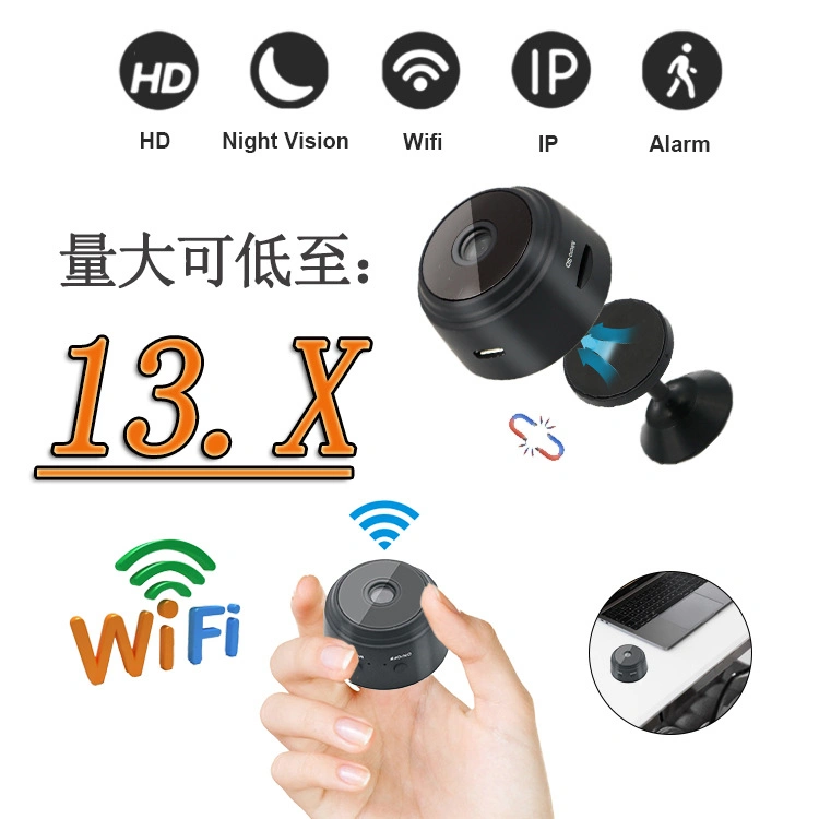 Mobile APP Control Portable CCTV Camera A9 Night Vision Camera