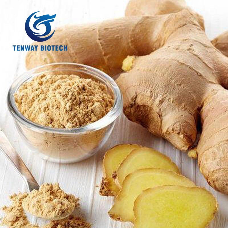 Food Additive/Food Ingredient Factory Supply Organic Pure Yellow Dehydrated Ginger Powder for Health Food