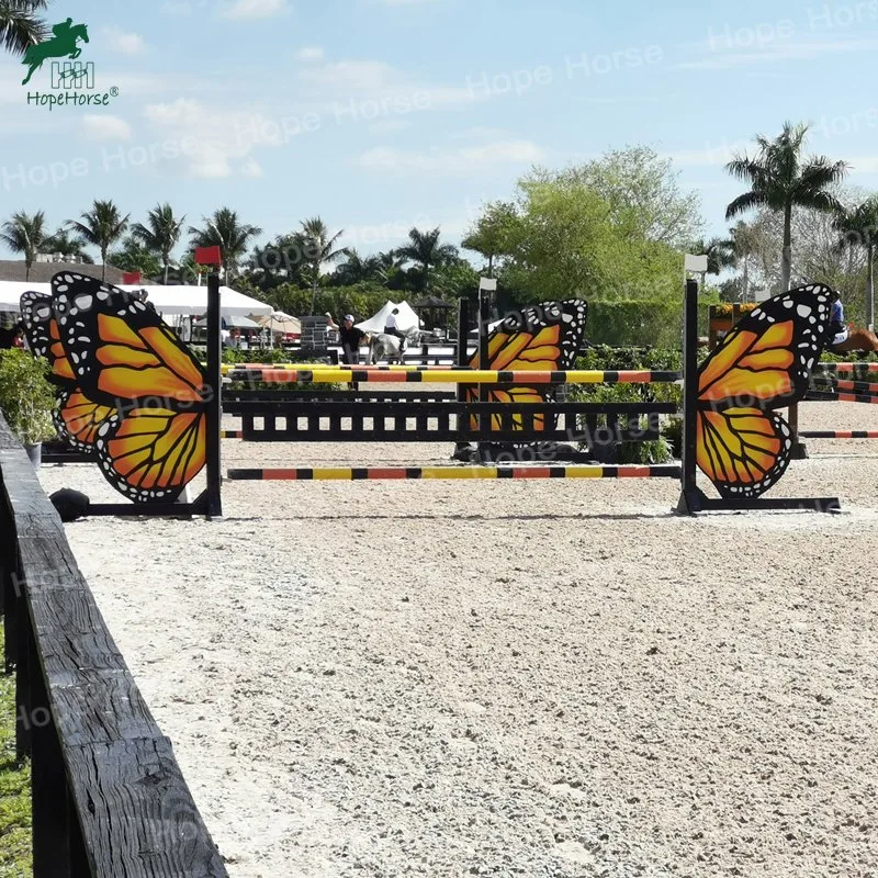 Full Set of Butterfly Horse Show Jumps with Fillers