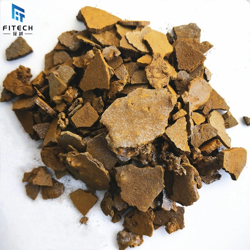 for Smelting Vanadium Iron CAS1314-62-1 with 98%Min Purity V2o5 Metal Vanadium Pentoxide Flake