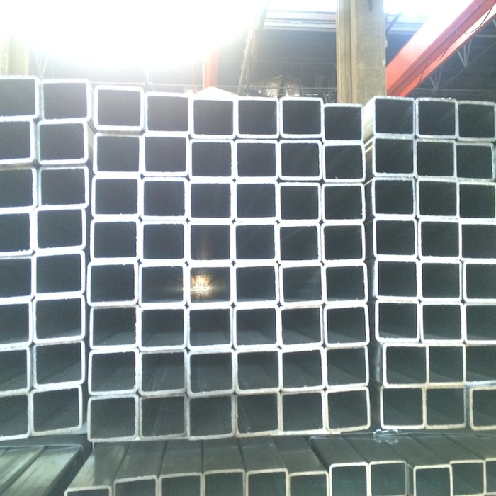 Mild Carbon Low Carbon Square Galvanized Structural ERW Rectangular Steel Pipe