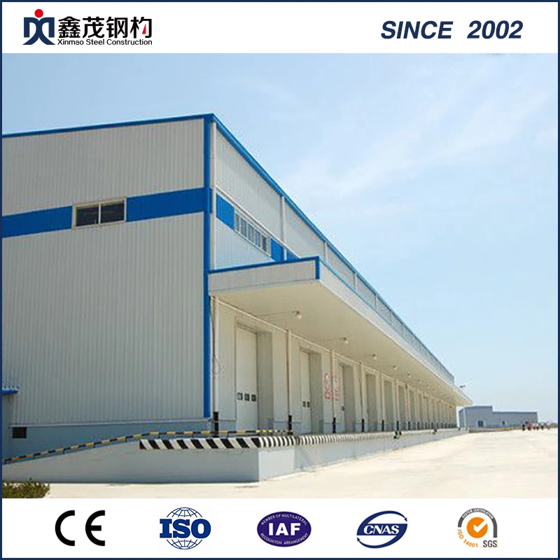 Movable Prefabricated Steel Frame for Industrial Warehouse (Steel Structure Building)