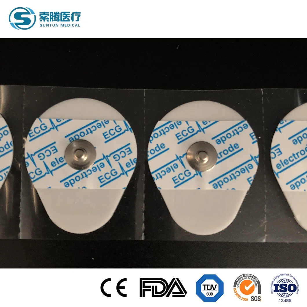 Sunton CE/ISO13485 Cfs Certificate Electrode Slice China 0.8mm/2mm/325mesh/Ect Grain Size Electrode Piece Factory OEM Customized Large Adult Electrode Disk