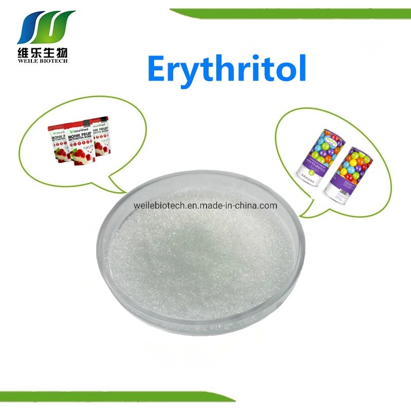 Food Sweeteners White Crystal Erythritol for Sale