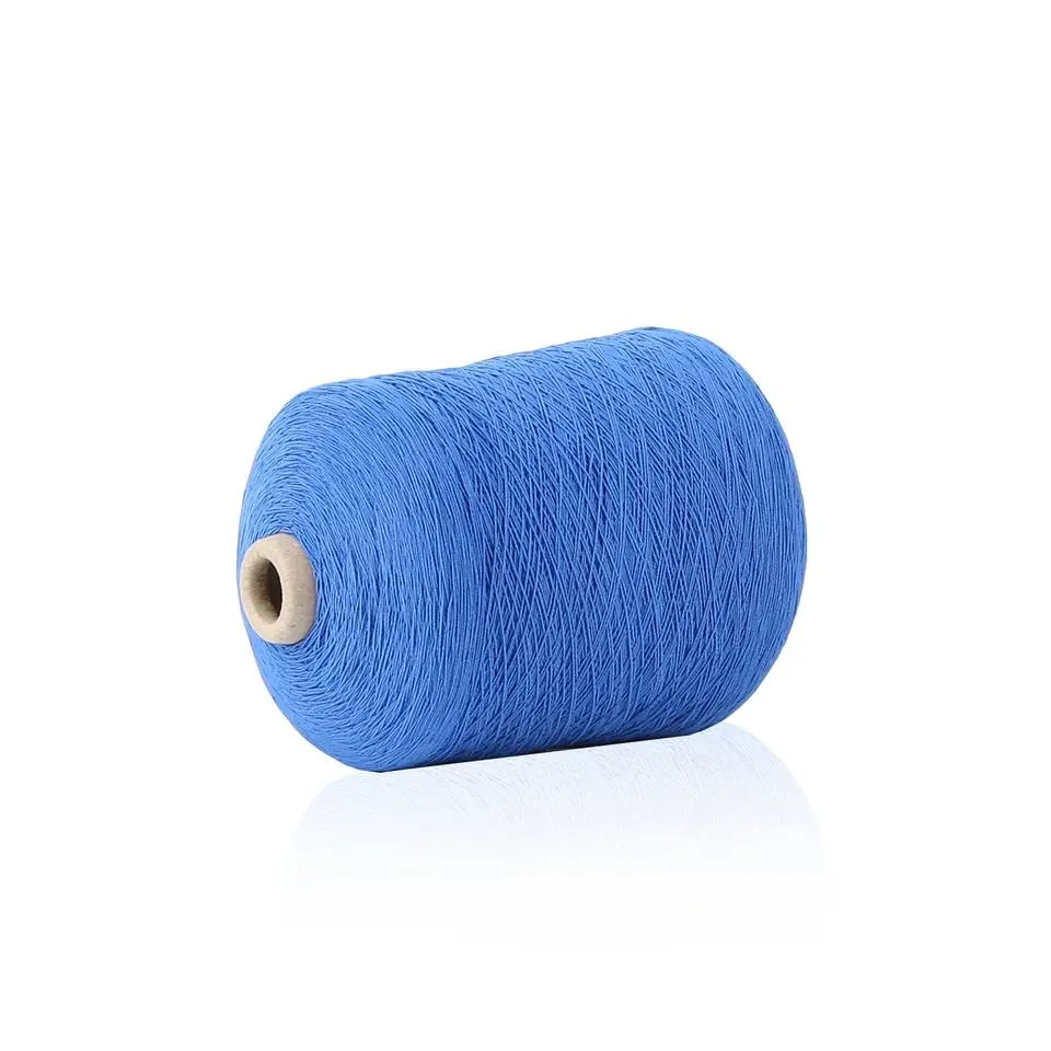 Grs Spandex Double Covered Yarn Elastic Thread for Produce Elastic Webbing Tape Rubber Thread Yarn 840140140 in Stock