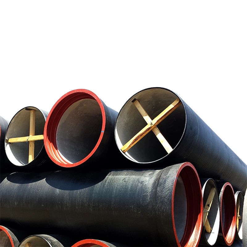 ISO2531/En545 Class K9 Black Bitumen Paint Coated Ductile Cast Iron Pipe Concrete for Water Supply