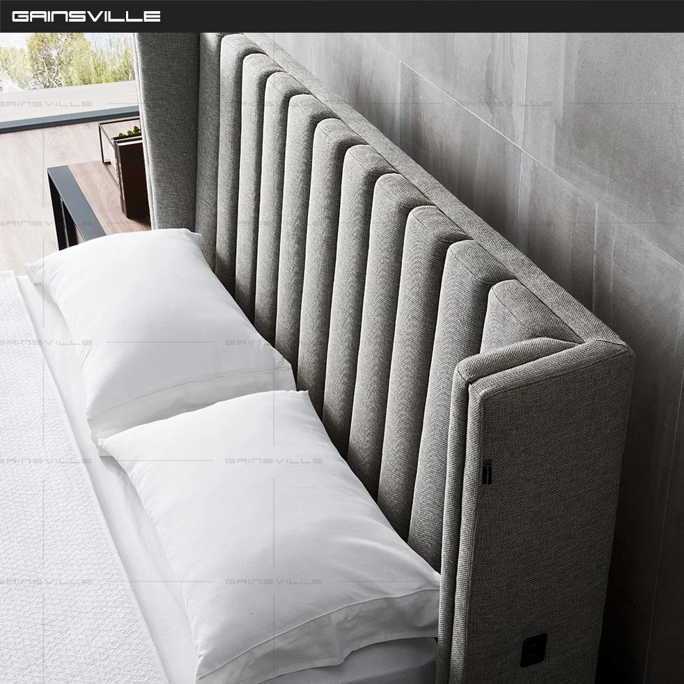 Foshan Fabrik Schlafzimmer Bett Bett Bett Wandbett King-Size-Betten Gc1807