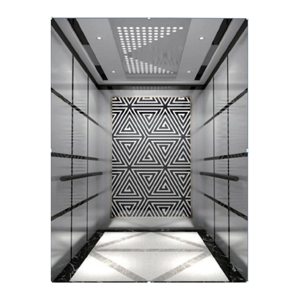 Luxury Decoration 630kg-1600kg Passenger Lift Price