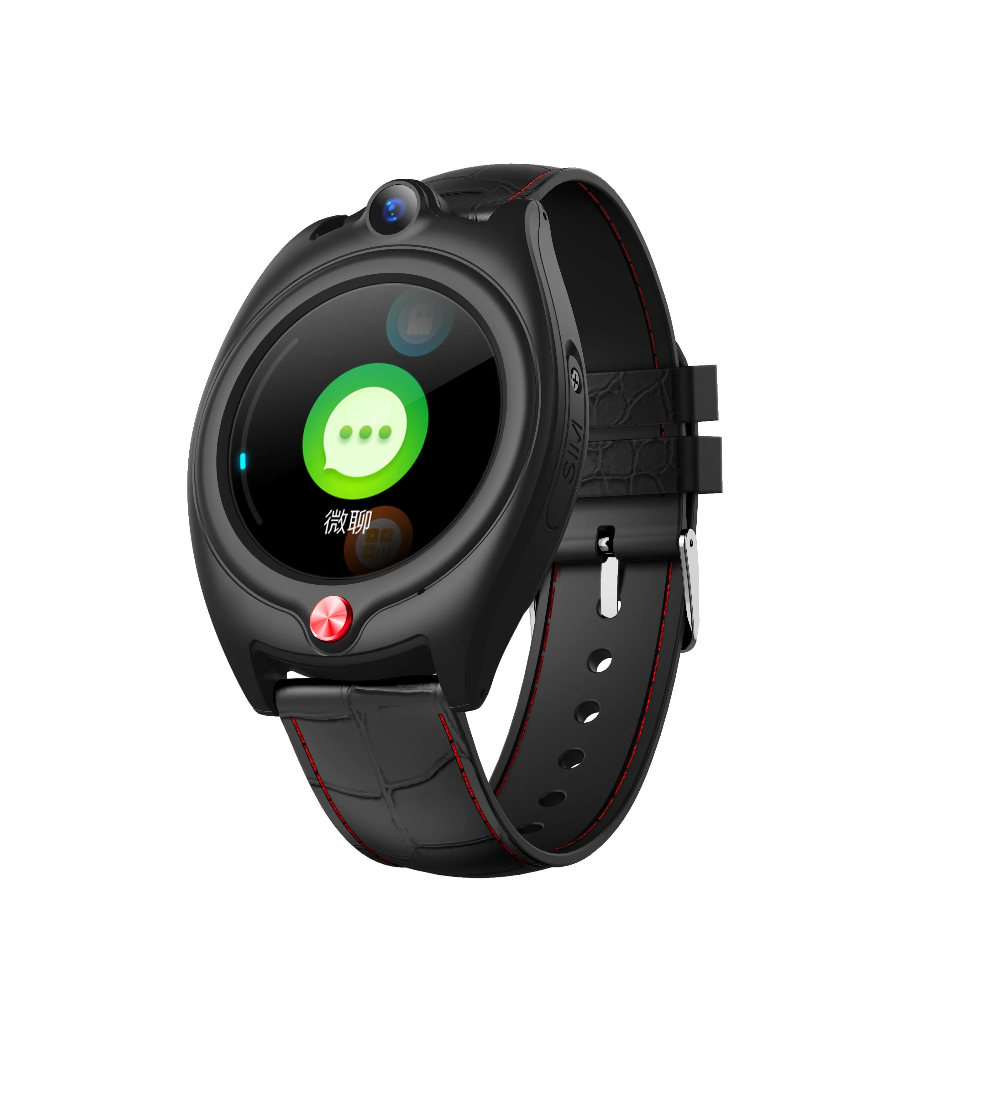 Heart Rate and Blood Pressure Detection, Sleep Quality Detection, Sports 4G Smart Watch