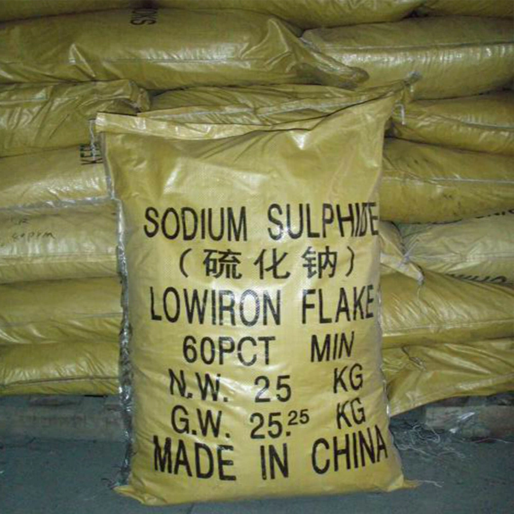 Chemical Sodium Sulphide Red Flakes (Na2S) 60% Raw Chemical Dye