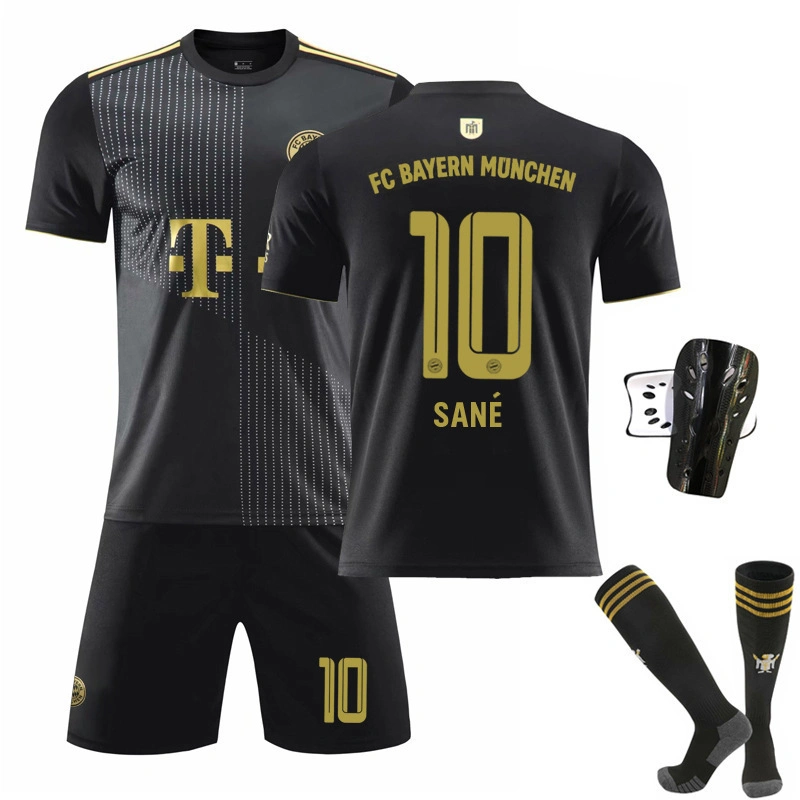 21-22 Bayern Away No. 25 Muller Jersey Football Jersey Set