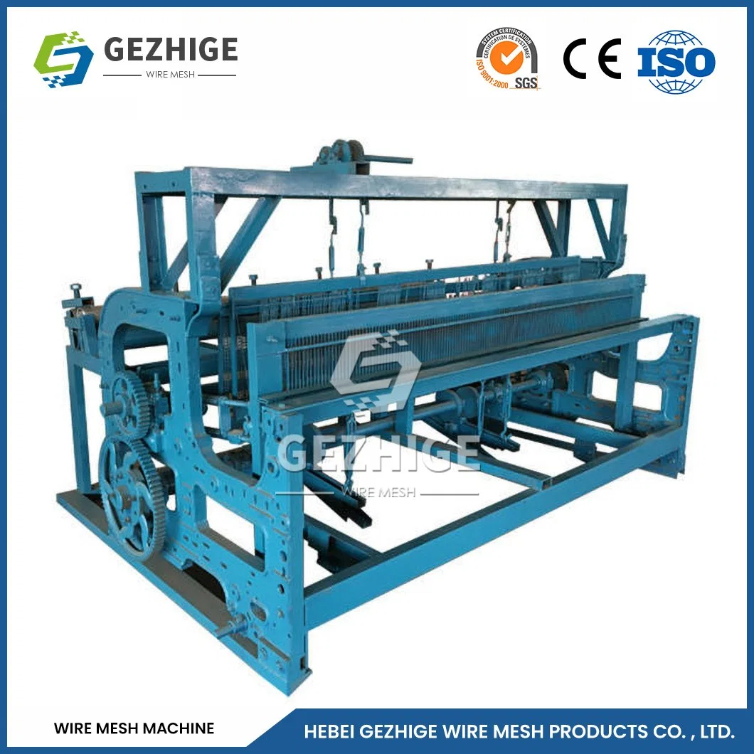 Gezhige Drahtgeflecht Maschine Lieferanten Automatisches Rolling Mesh Geschweißt Draht-Netz-Maschine China Vollautomatische Netting-Maschine