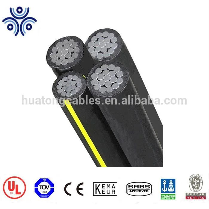 UL 854 600V aislamiento XLPE Urd móvil Cable alimentador de inicio