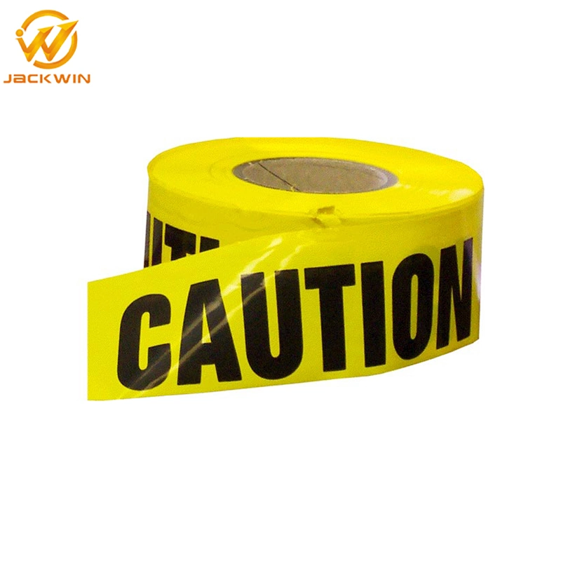 Factory Price Custom Barricade Marking PE Caution Warning Tape