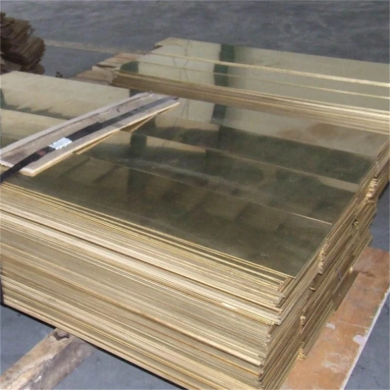 High quality/High cost performance  C26800 C27200 2021 Hot Selling Brass Plate Customized Thickness 0.3mm-60mm Copper Brass Sheet