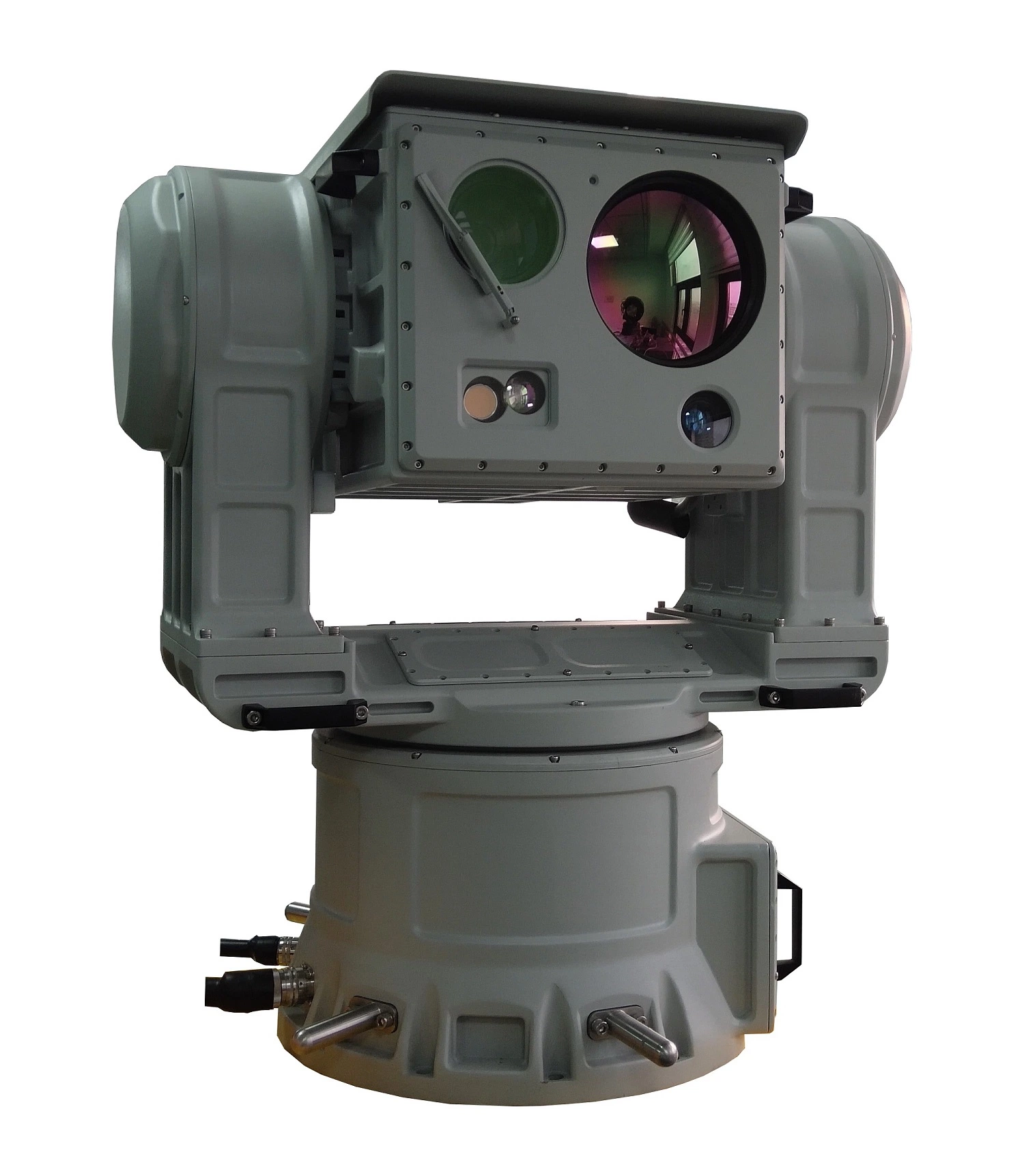U Shape Cooled Thermal Camera Eo/IR Mwir GPS, DMC, Tracking System for Border, Coastal Surveillance System