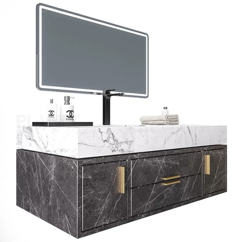 Planet Glossy Granit French Provincial 36 in Basin Badezimmer Waschbecken Waschbereich Im Regal