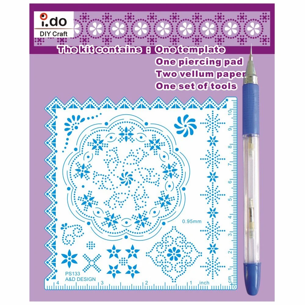 Embossing and Piercing Parchment Craft Kit for Card Making (PS133)