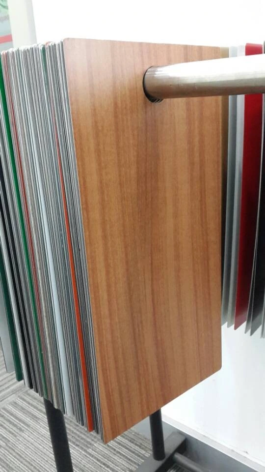 PE PVDF Wood Aluminum Composit Panel Material